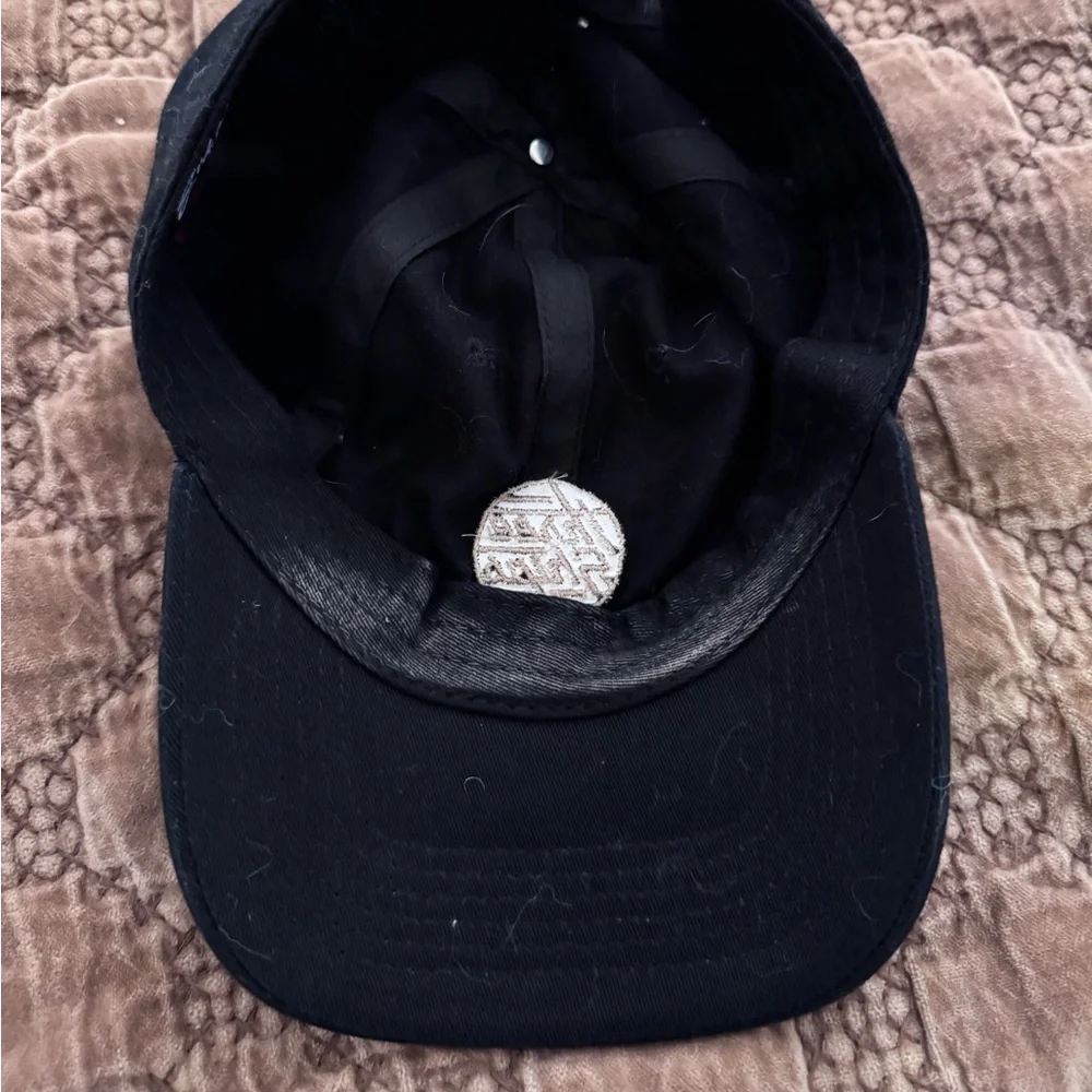 Three Ships Black Cap- Vintage Style Coffee Shop Hat 🖤